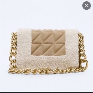 ZARA cream bag